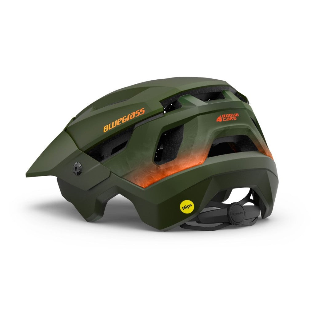 Fietshelm Bluegrass Rogue MIPS - Green Matt Fietshelm Bluegrass Rogue MIPS - Green Matt